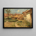 Garten Orainville - Armand Gury — gerahmtes Bild an der Wand