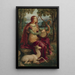 Reproduktion des Gemäldes La Dame à la Licorne - Armand Point