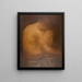 Mann nackt sitzend - Armand Rassenfosse — gerahmtes Bild an der Wand