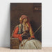 Reproduktion des Gemäldes Arnaut sitzend - Jean-Léon Gérôme