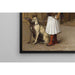 Reproduktion des Gemäldes Arnaut und zwei Whippets - Jean-Léon Gérôme