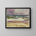 Motiv des Meeres in Sylt - Arno König — gerahmtes Bild an der Wand