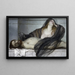 Madeleine en Deuil sur le Corps du Christ - Arnold Böcklin — gerahmtes Bild an der Wand