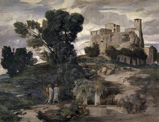 En route pour Emmaüs - Arnold Böcklin — Ansicht des Kunstwerks