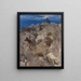 Pan-Effekt-Gemälde eines verängstigten und panischen Hirten - Arnold Böcklin — gerahmtes Bild an der Wand