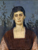 Portrait von Clara Bruckmann-Böcklin, älteste Tochter des Künstlers - Arnold Böcklin — Ansicht des Kunstwerks
