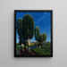 Sommertag - Arnold Böcklin — gerahmtes Bild an der Wand