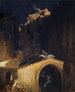Der Kampf auf der Brücke - Arnold Böcklin — Ansicht des Kunstwerks