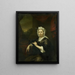 Brechje Hooft 1640-1721 Witwe von Harmen van de Poll - Arnold Boonen — gerahmtes Bild an der Wand