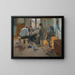 Die Schuhmacher - Arnold Borisovich Lakhovsky — gerahmtes Bild an der Wand
