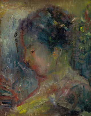 Arnold Peter WeiszKubnan - Head of a Woman in Profile.webp