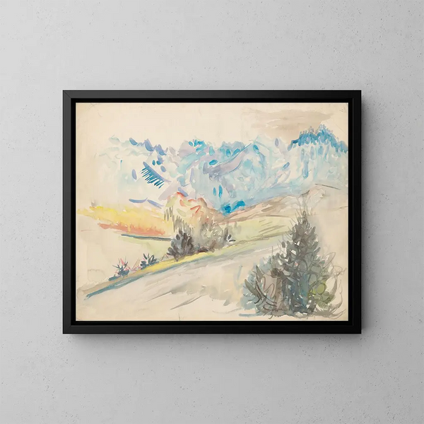 Allée - Arnold Peter Weisz-Kubínčan — gerahmtes Bild an der Wand