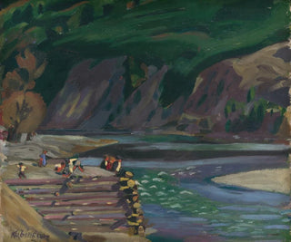 Motiv von Doln Kubn - Arnold Peter Weisz-Kubínčan — Ansicht des Kunstwerks