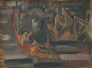 Frau liegend - Arnold Peter Weisz-Kubínčan — Ansicht des Kunstwerks