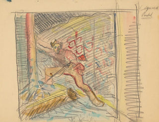 Die Tigerjagd - Arnold Peter Weisz-Kubínčan — Ansicht des Kunstwerks