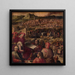 Arnolfo zeigt den Erweiterungsplan von Florenz - Giorgio Vasari — gerahmtes Bild an der Wand