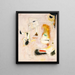 Geliebtes verbranntes Gemälde I - Arshile Gorky — gerahmtes Bild an der Wand