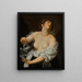 Lucrèce - Artemisia Gentileschi — gerahmtes Bild an der Wand