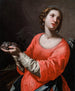 Sainte Cécile - Artemisia Gentileschi — Ansicht des Kunstwerks