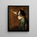 L'Autoportrait comme allégorie de la peinture - Artemisia Gentileschi — gerahmtes Bild an der Wand