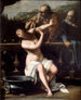 Suzanne und die alten Männer - Artemisia Gentileschi — Ansicht des Kunstwerks