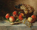 Naturstillleben mit Äpfeln und Trauben - Arthur Alfred Brunel de Neuville — Ansicht des Kunstwerks