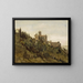 Die Hügel von Assisi - Arthur Joseph Gueniot — gerahmtes Bild an der Wand