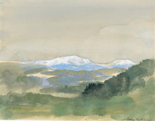 Landschaft - Arthur Bowen Davies — Ansicht des Kunstwerks