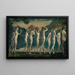 Maya, Spiegel der Illusionen - Arthur Bowen Davies — gerahmtes Bild an der Wand