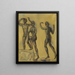Die Quellen des Daystar - Arthur Bowen Davies — gerahmtes Bild an der Wand
