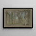 Szenen im Wald - Arthur Bowen Davies — gerahmtes Bild an der Wand