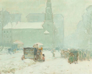 Rue Park à Boston - Arthur Clifton Goodwin — Ansicht des Kunstwerks