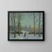 auf der Columbus Avenue - Arthur Clifton Goodwin — gerahmtes Bild an der Wand