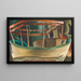 Fischerkahn - Arthur Dove — gerahmtes Bild an der Wand