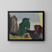 Am Seeufer - Arthur Dove — gerahmtes Bild an der Wand