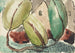 Haus mit Bäumen - Arthur Dove — Ansicht des Kunstwerks