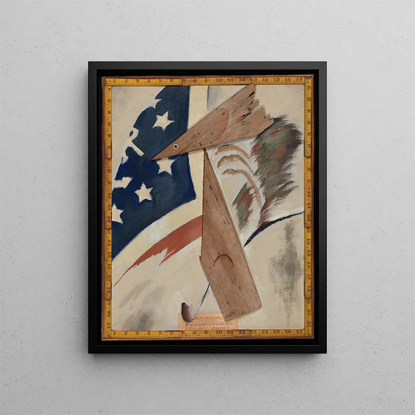 Portrait von Ralph Dusenberry - Arthur Dove — gerahmtes Bild an der Wand