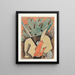 Ohne Titel - Arthur Dove — gerahmtes Bild an der Wand