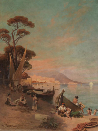 Arthur Fischer - Sommertag am Golf von Neapel.webp