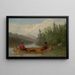 Ein gutes Glück - Arthur Fitzwilliam Tait — gerahmtes Bild an der Wand