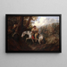 Leben an der amerikanischen Grenze - Arthur Fitzwilliam Tait — gerahmtes Bild an der Wand