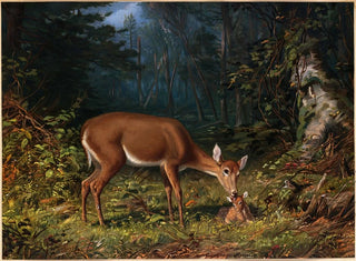 Arthur Fitzwilliam Tait - Maternal Love.webp