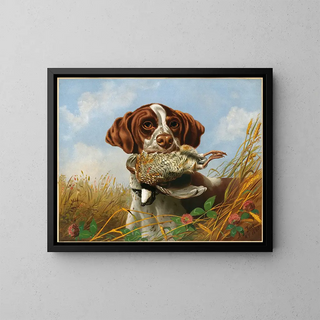 Arthur Fitzwilliam Tait - Pointer and Quail.webp