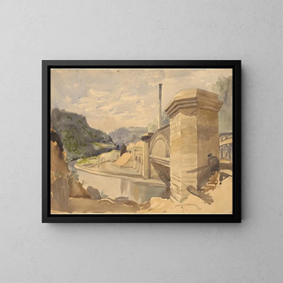 Todmorden, Yorkshire, England - Arthur Fitzwilliam Tait — gerahmtes Bild an der Wand
