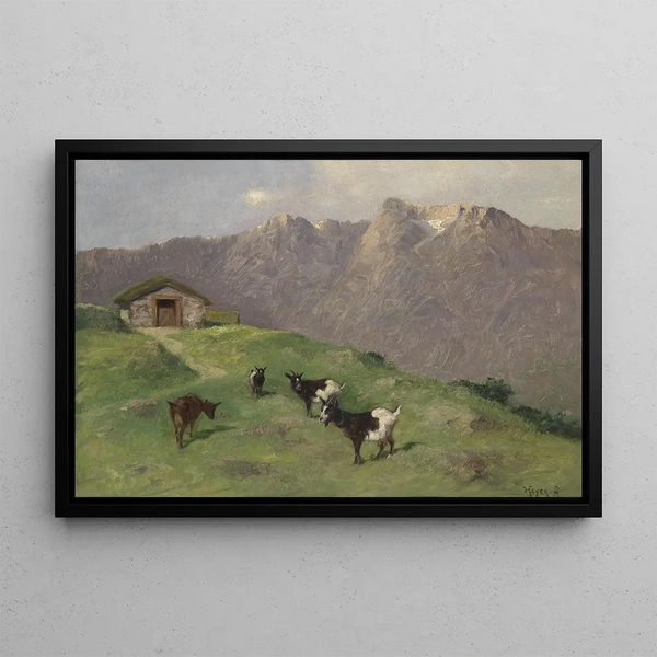 Arthur Heyer - Bergziegen.webp