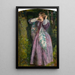 Amy - Arthur Hughes — gerahmtes Bild an der Wand