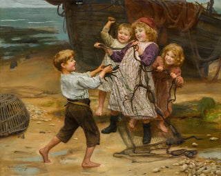 Die Tagesaufnahme - Arthur John Elsley — Ansicht des Kunstwerks