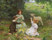 Die Freude des Frühlings - Arthur John Elsley — Ansicht des Kunstwerks