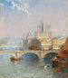 Paris mit Notre Dame - Arthur Joseph Meadows — Ansicht des Kunstwerks