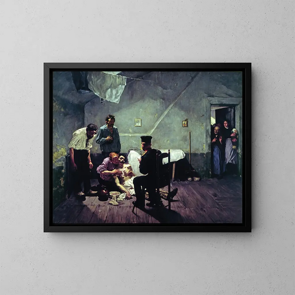 La Dernière Déclaration - Arthur Kampf — gerahmtes Bild an der Wand